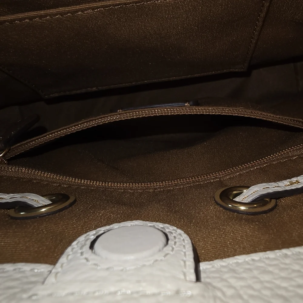 Coach Cream Crossbody Bag with Pink and Yellow Floral Pattern - Picture 11 of 11